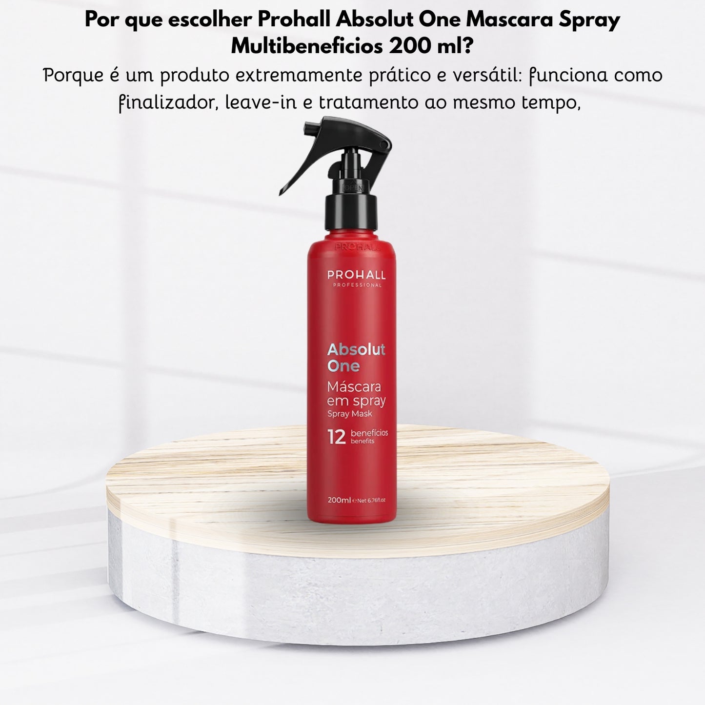 Prohall Absolut One Mascara Spray Multibeneficios 200 ml