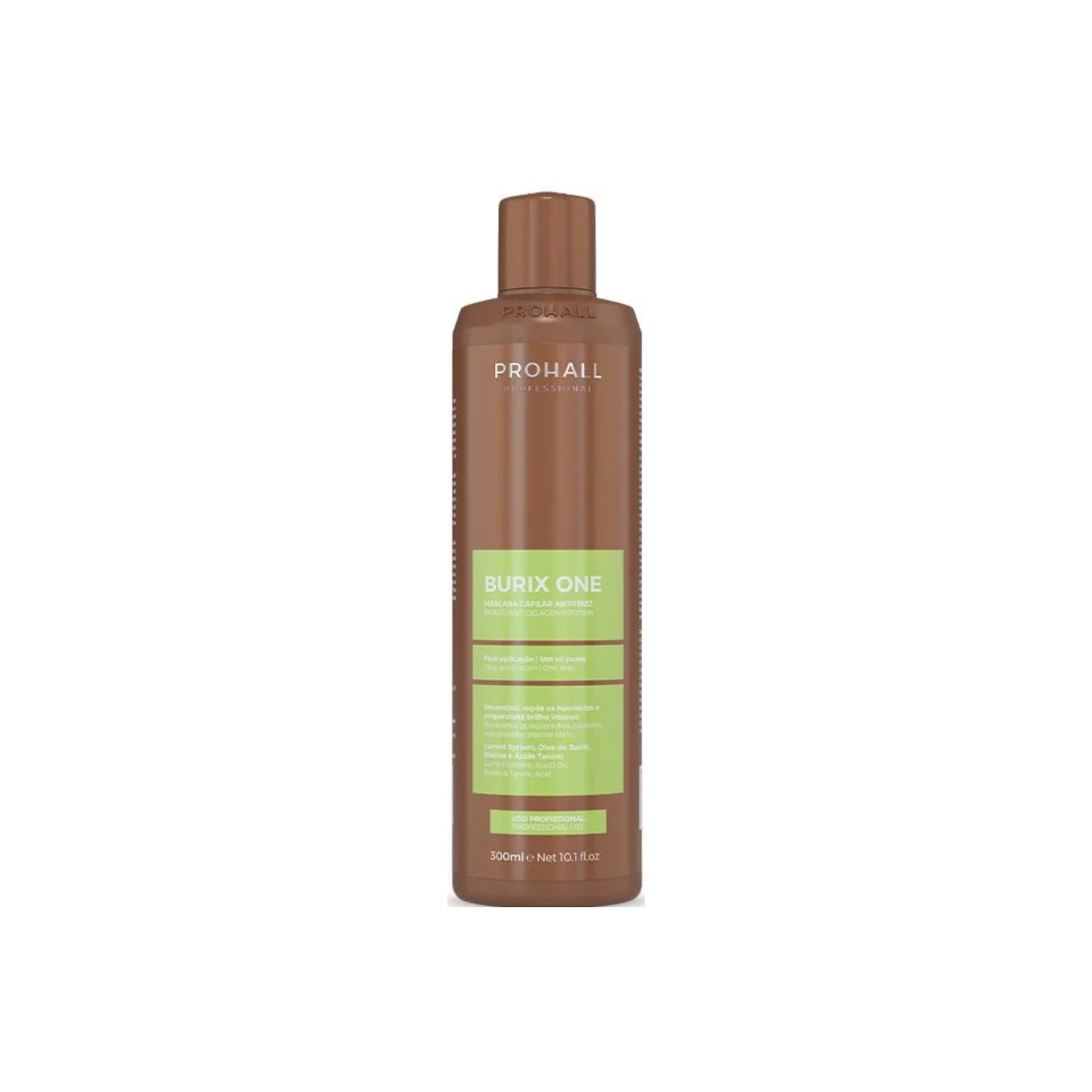 Progressiva Prohall Escova Orgânica Realinhamento Capilar Burix One Vegana 300 ml