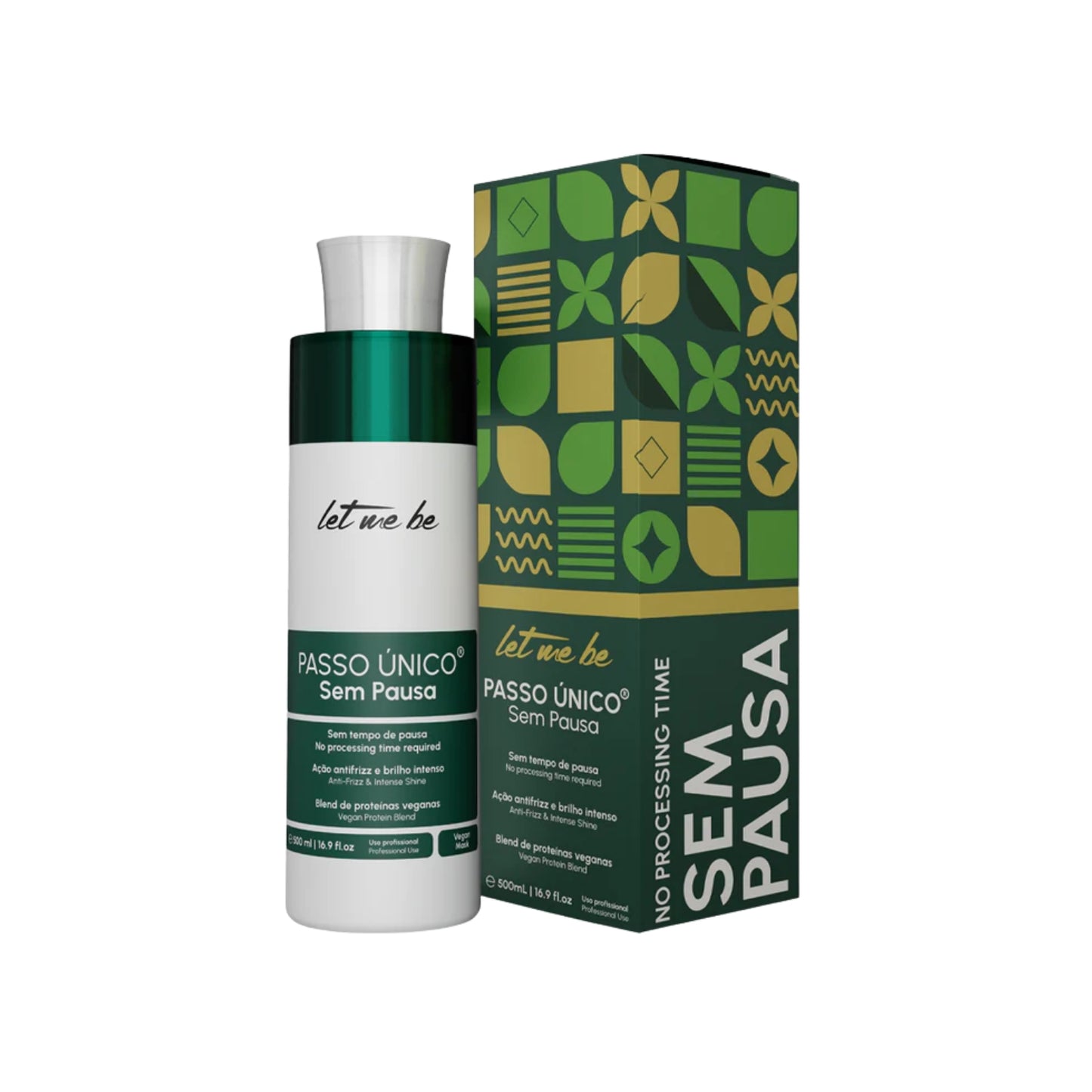 Let Me Be Passo Único Sem Pausa Vegan Mask 500 ml