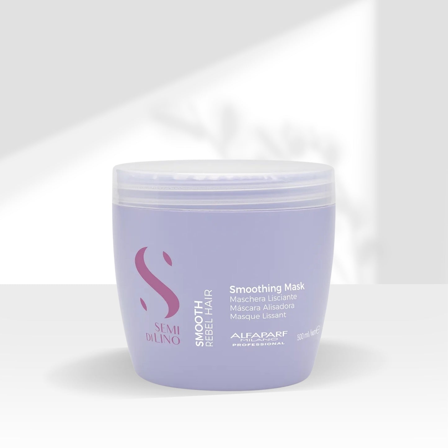 Máscara Alfaparf Semi Di Lino Smoothing Rebel Hair 500 ml