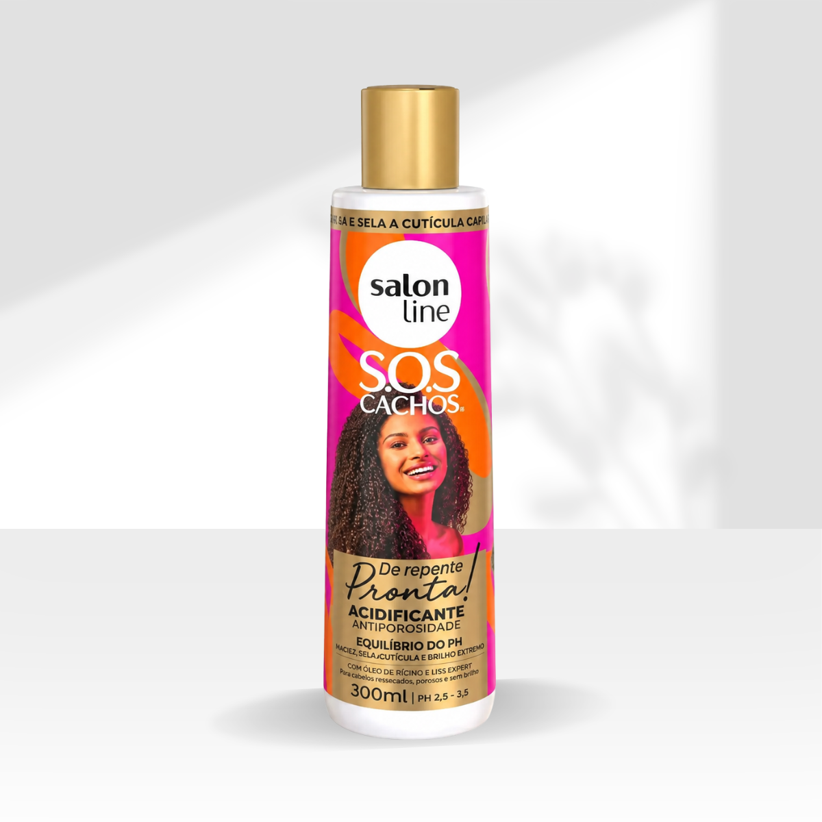 Acidificante Salon Line S.O.S Cachos De Repente Pronta 300 ml