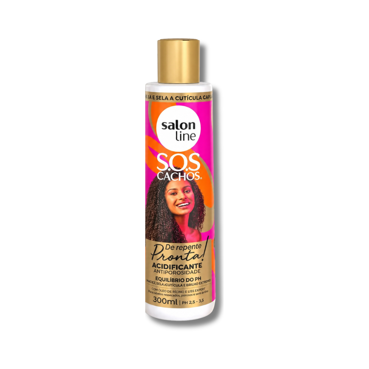 Acidificante Salon Line S.O.S Cachos De Repente Pronta 300 ml