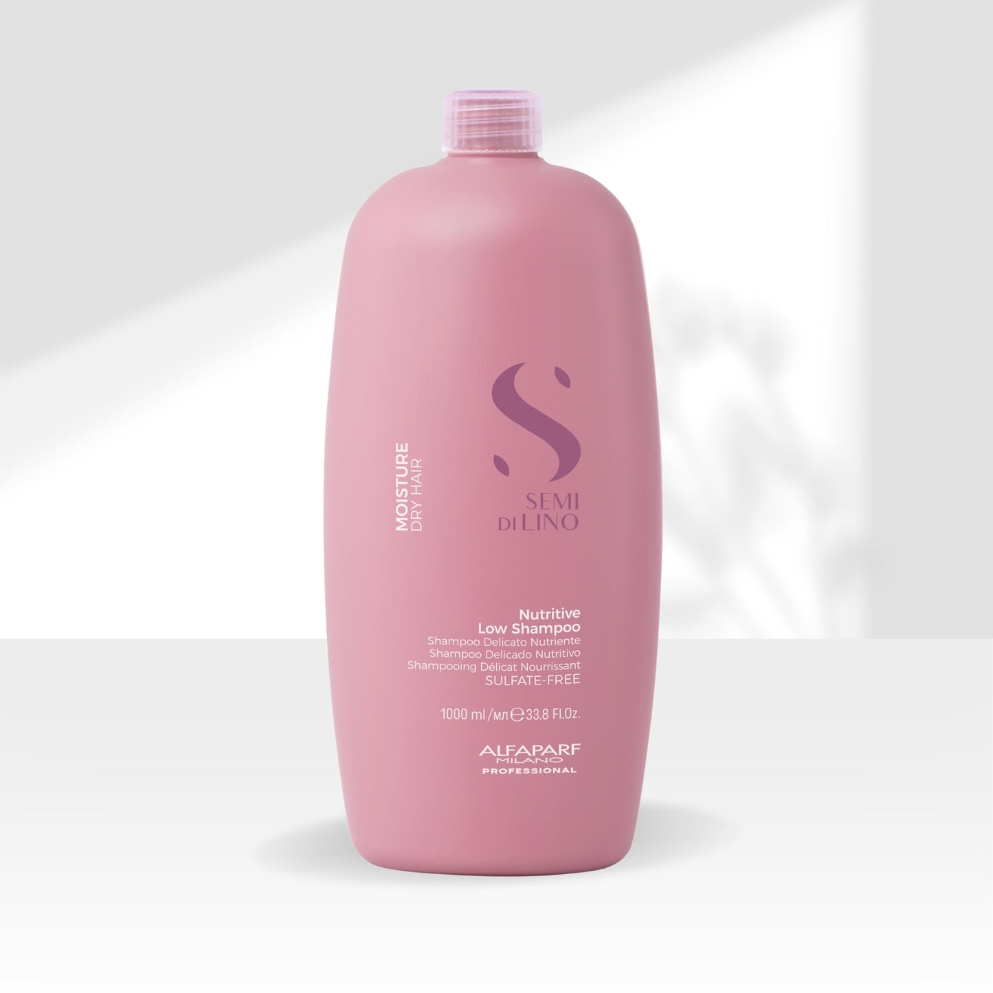 Shampoo Alfaparf Semi Di Lino Moisture Nutritive Shampoo Hidratante sem Sulfato 1 Litro