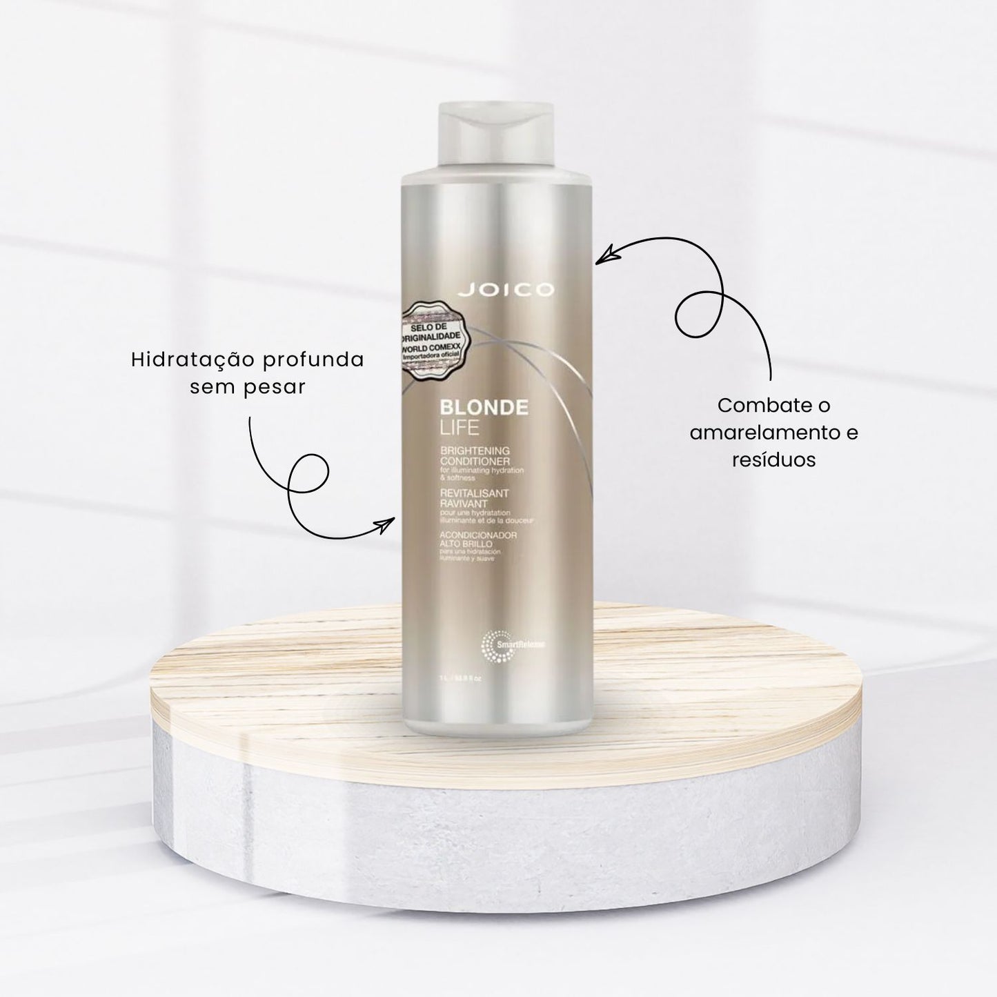 Condicionador Joico Blonde Life Brightening 1 Litro