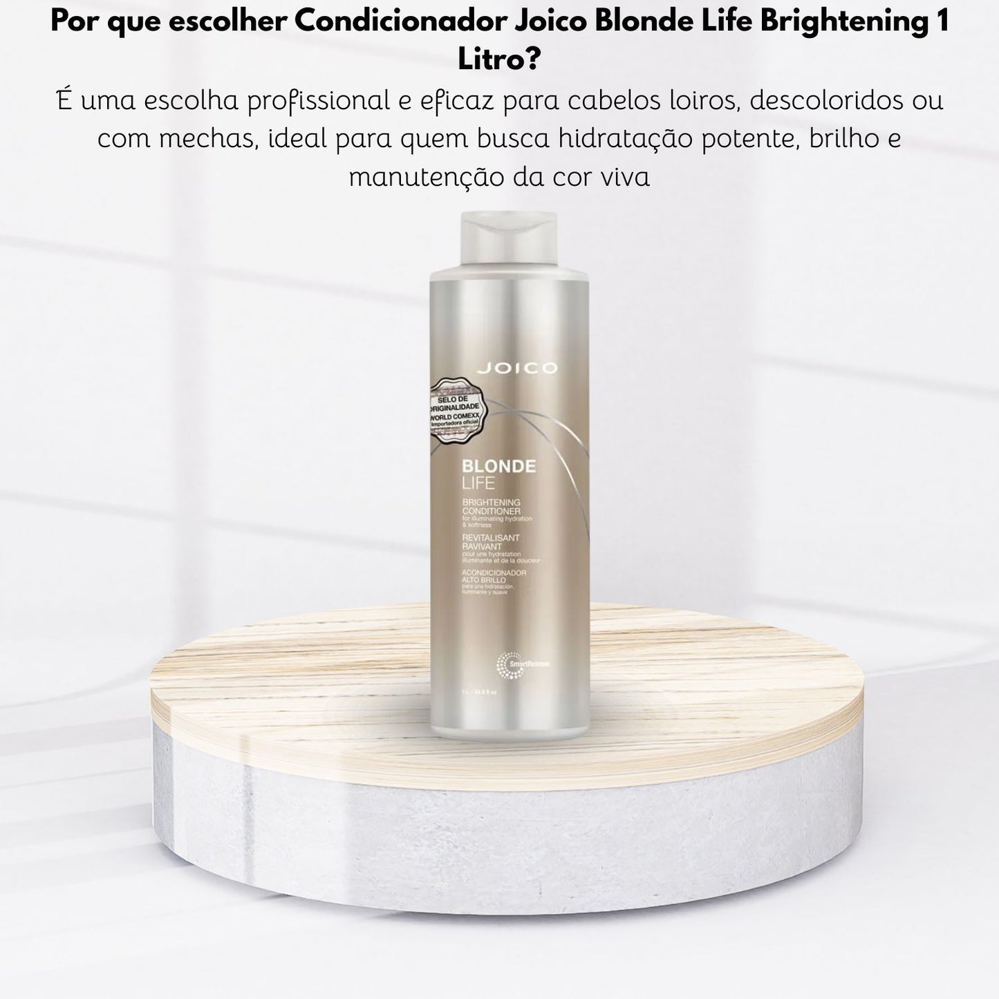 Condicionador Joico Blonde Life Brightening 1 Litro