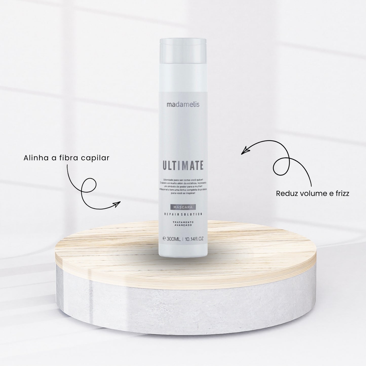 Kit Madamelis Ultimate Escova Progressiva (2 x 300 ml)