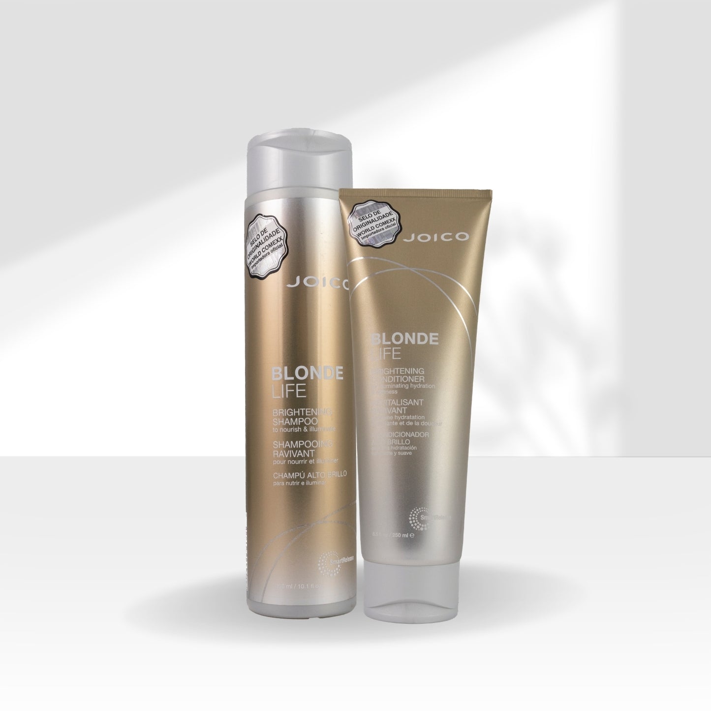 Kit Joico Blonde Life Smart Release Shampoo 300 ml + Condicionador 250 ml