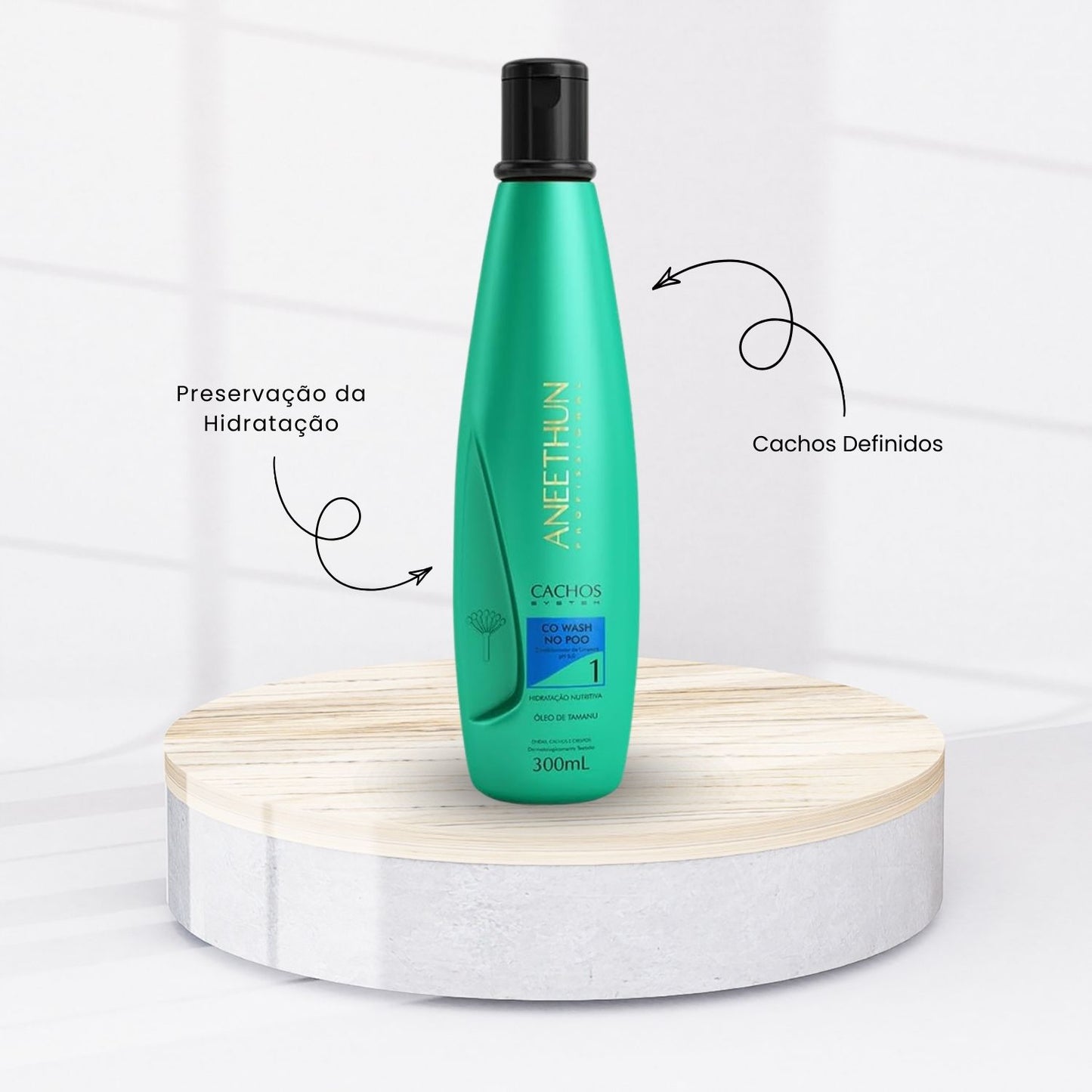 Condicionador Aneethun Cachos Co Wash Cabelo Cacheado 300 ml