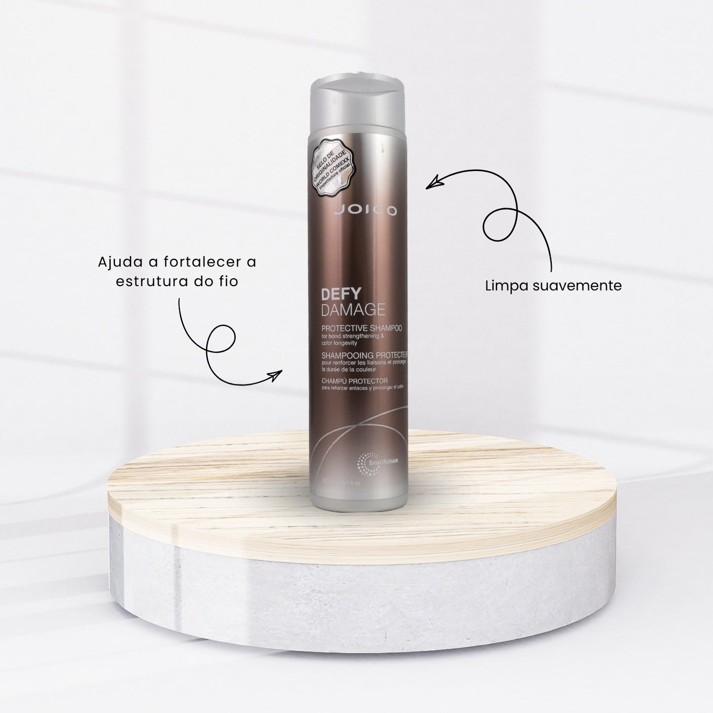 Kit Joico Defy Damage Home Care Shampoo + Condicionador + Máscara e Leave-in
