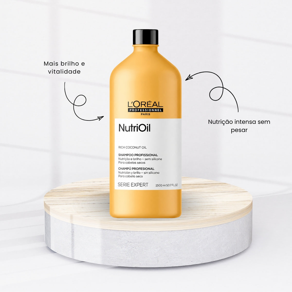 Shampoo Loreal NutriOil 1500 ml