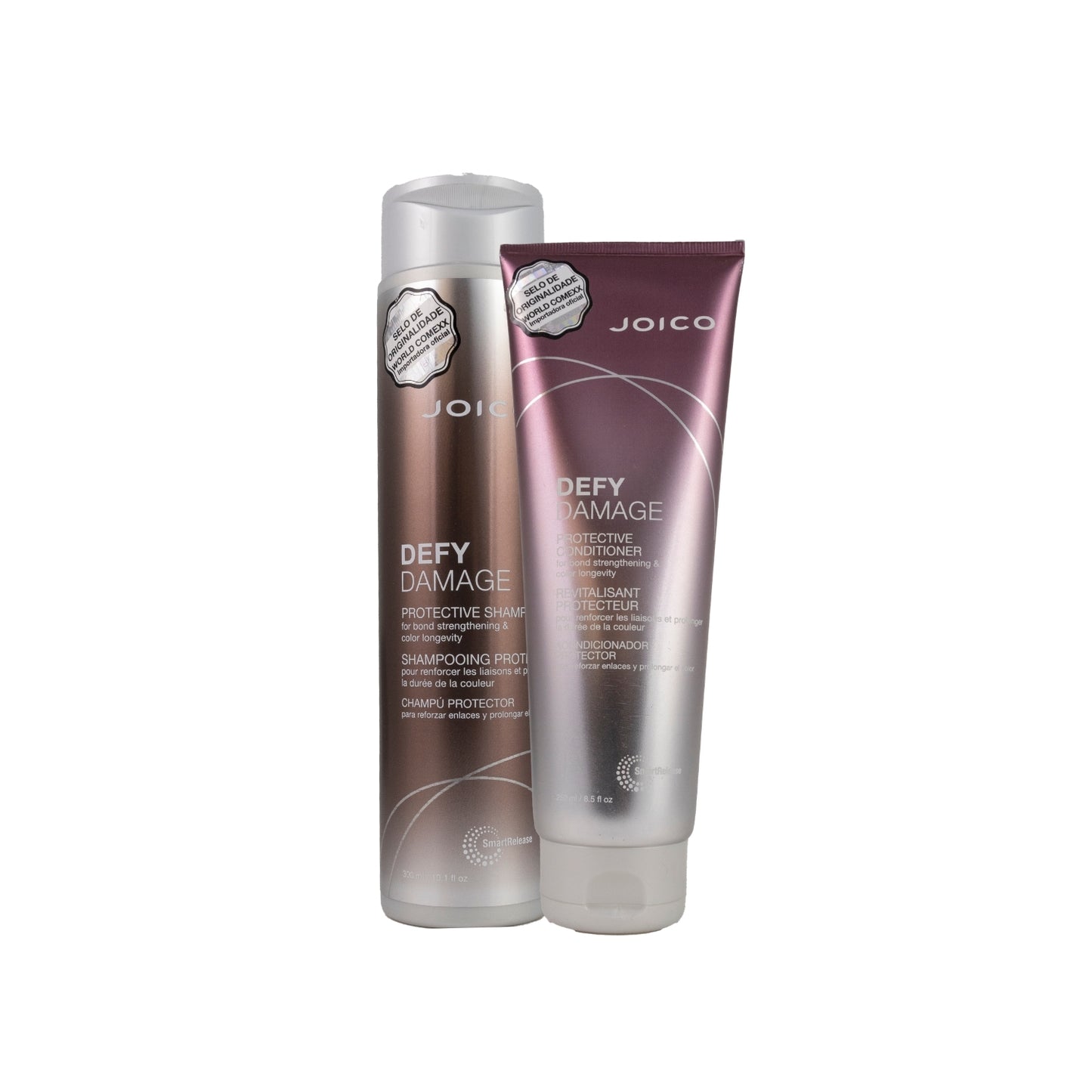Kit Joico Defy Damage Home Care Shampoo 300 ml + Condicionador 250 ml