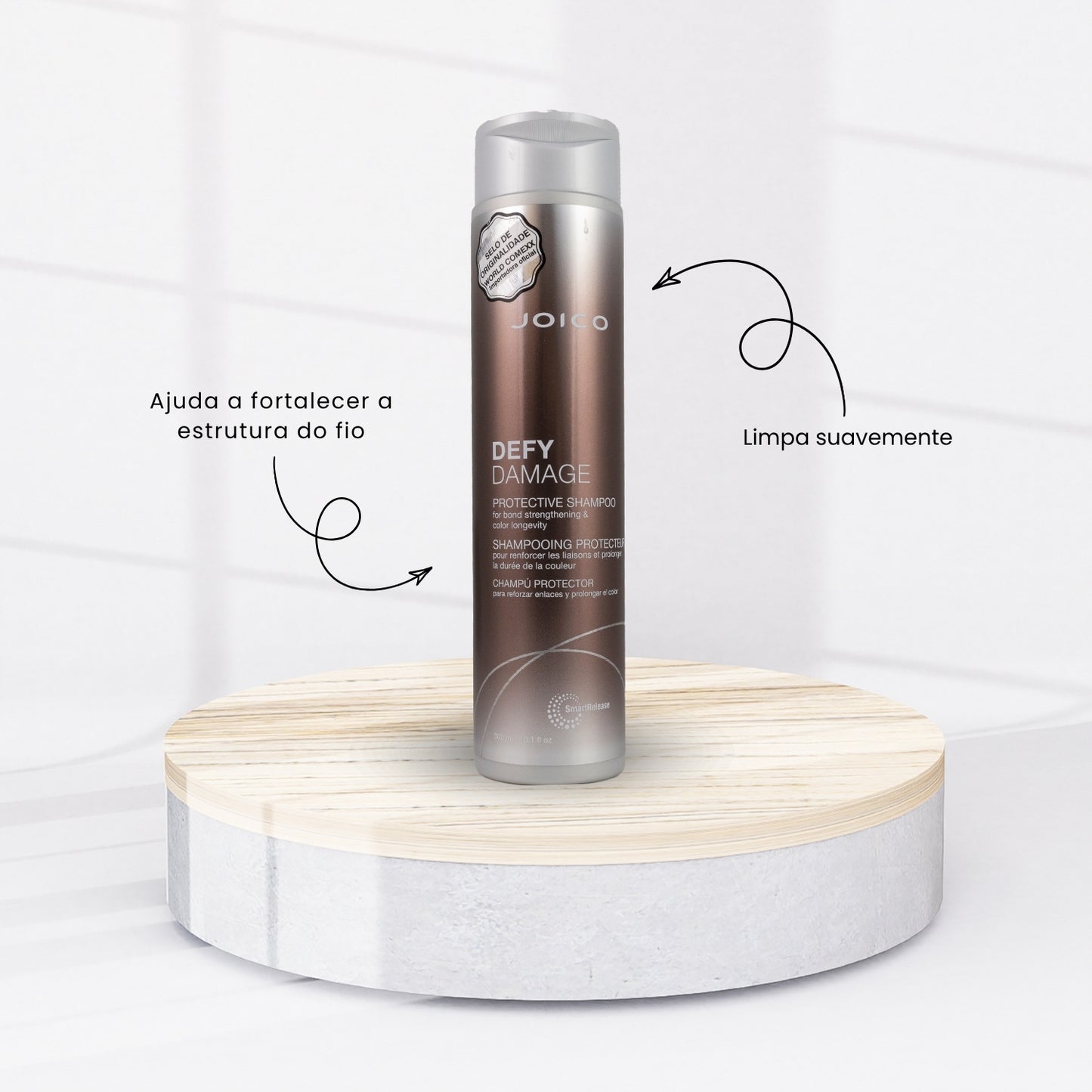 Kit Joico Defy Damage Home Care Shampoo 300 ml + Condicionador 250 ml