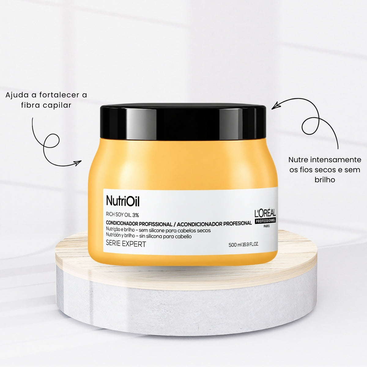 Máscara Loreal NutriOil 500 g