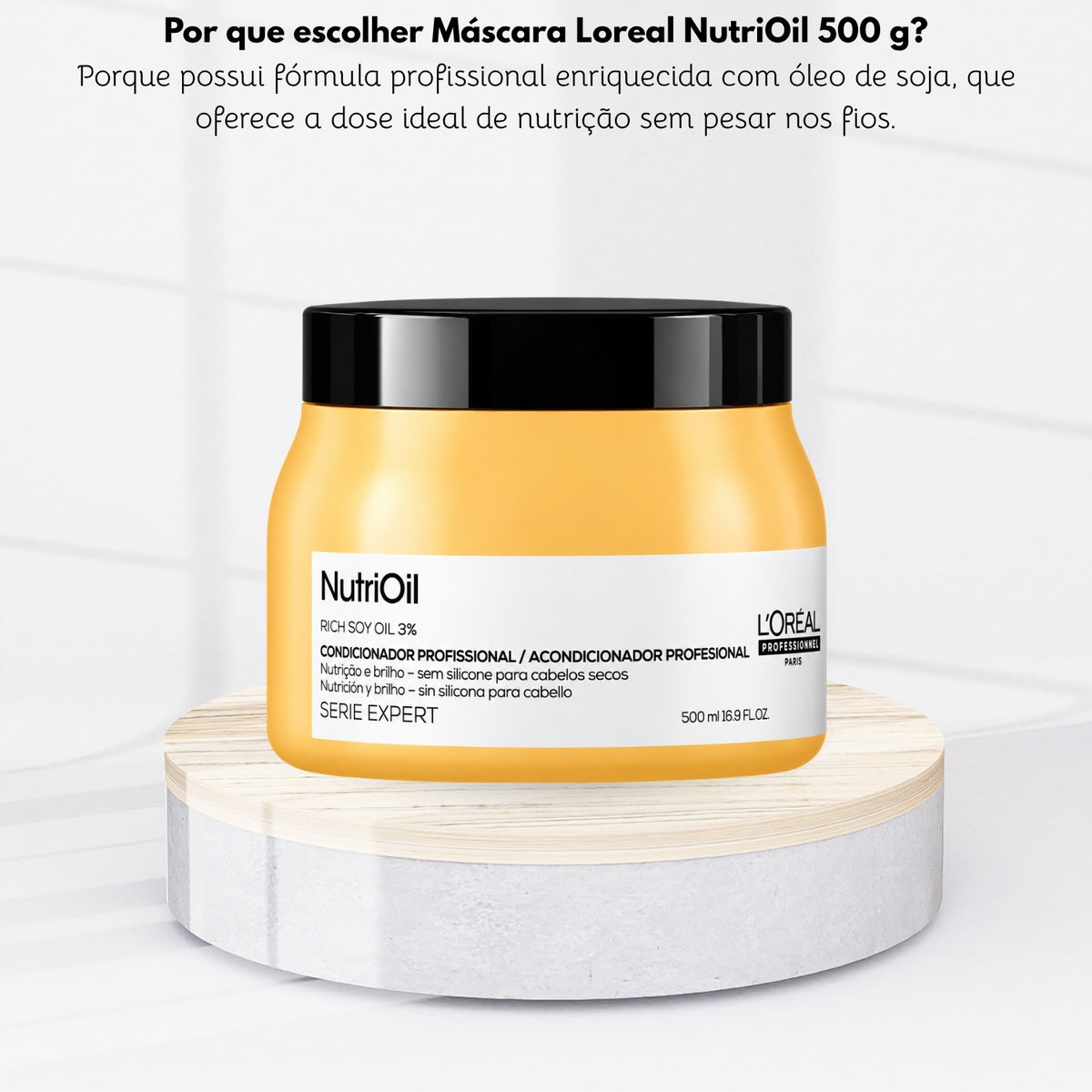 Máscara Loreal NutriOil 500 g