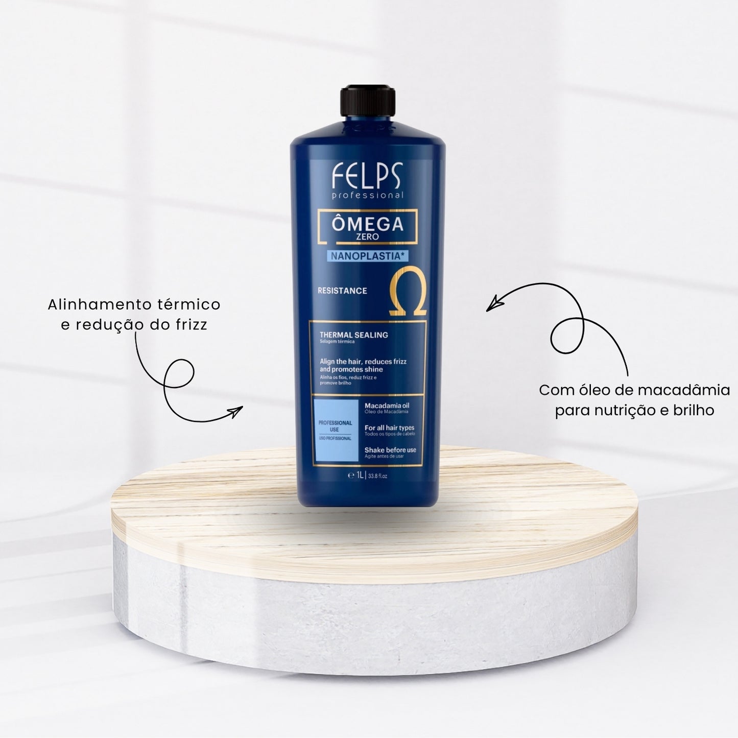Progressiva Felps Omega Zero Nanoplastia Resistance 1 Litro