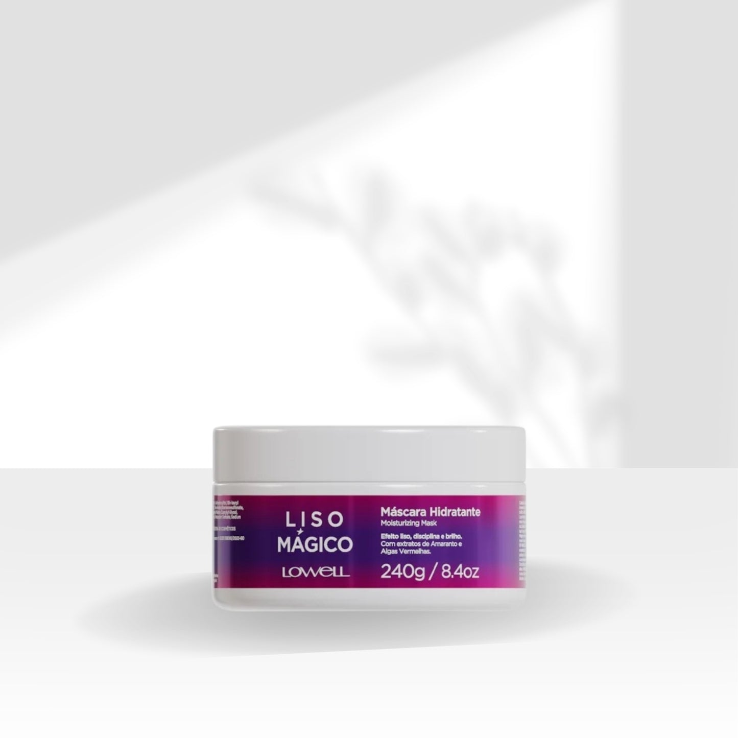 Máscara Lowell Keeping Liss Liso Mágico 240 g