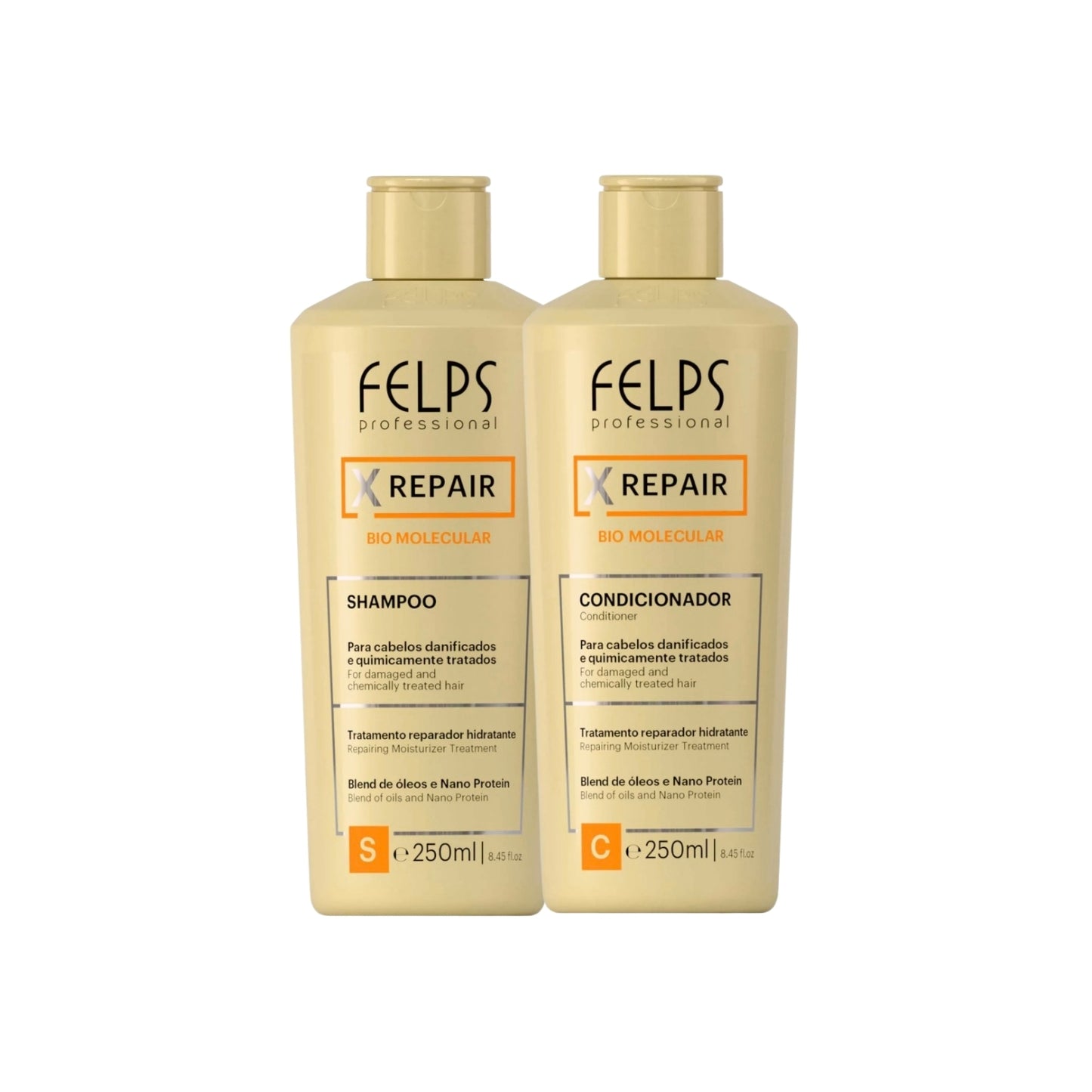 Kit Felps XRepair Shampoo + Condicionador 250 ml