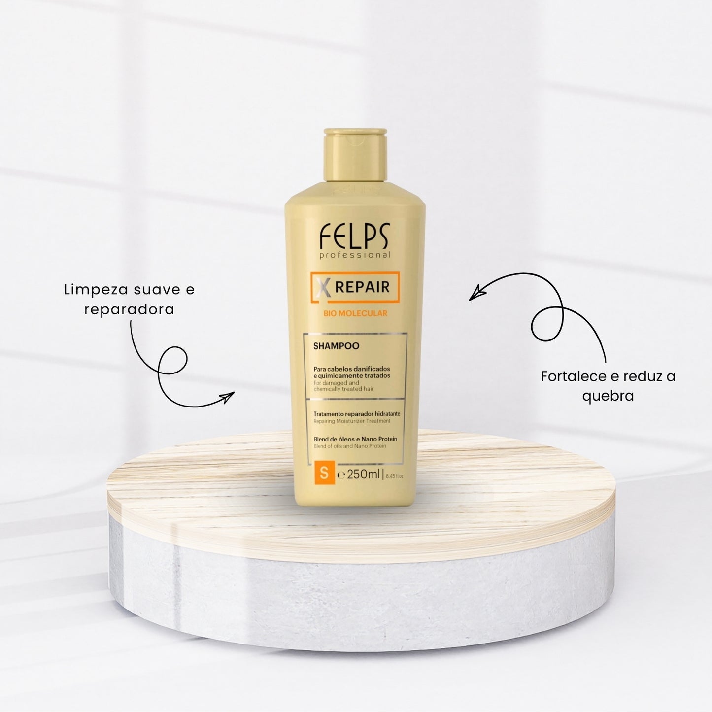 Kit Felps XRepair Shampoo + Condicionador 250 ml