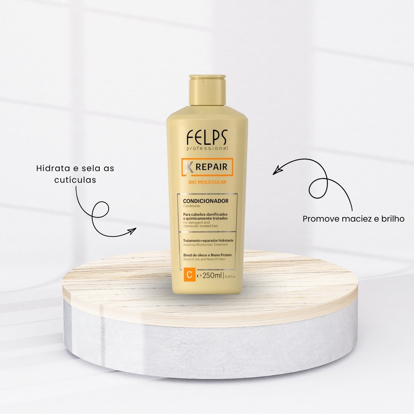 Kit Felps XRepair Shampoo + Condicionador 250 ml