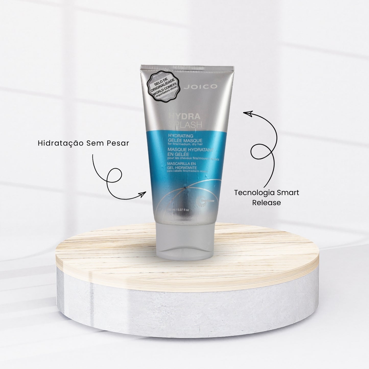 Máscara Joico Hydra Splash Hydrating Gelée Smart Release 150 ml