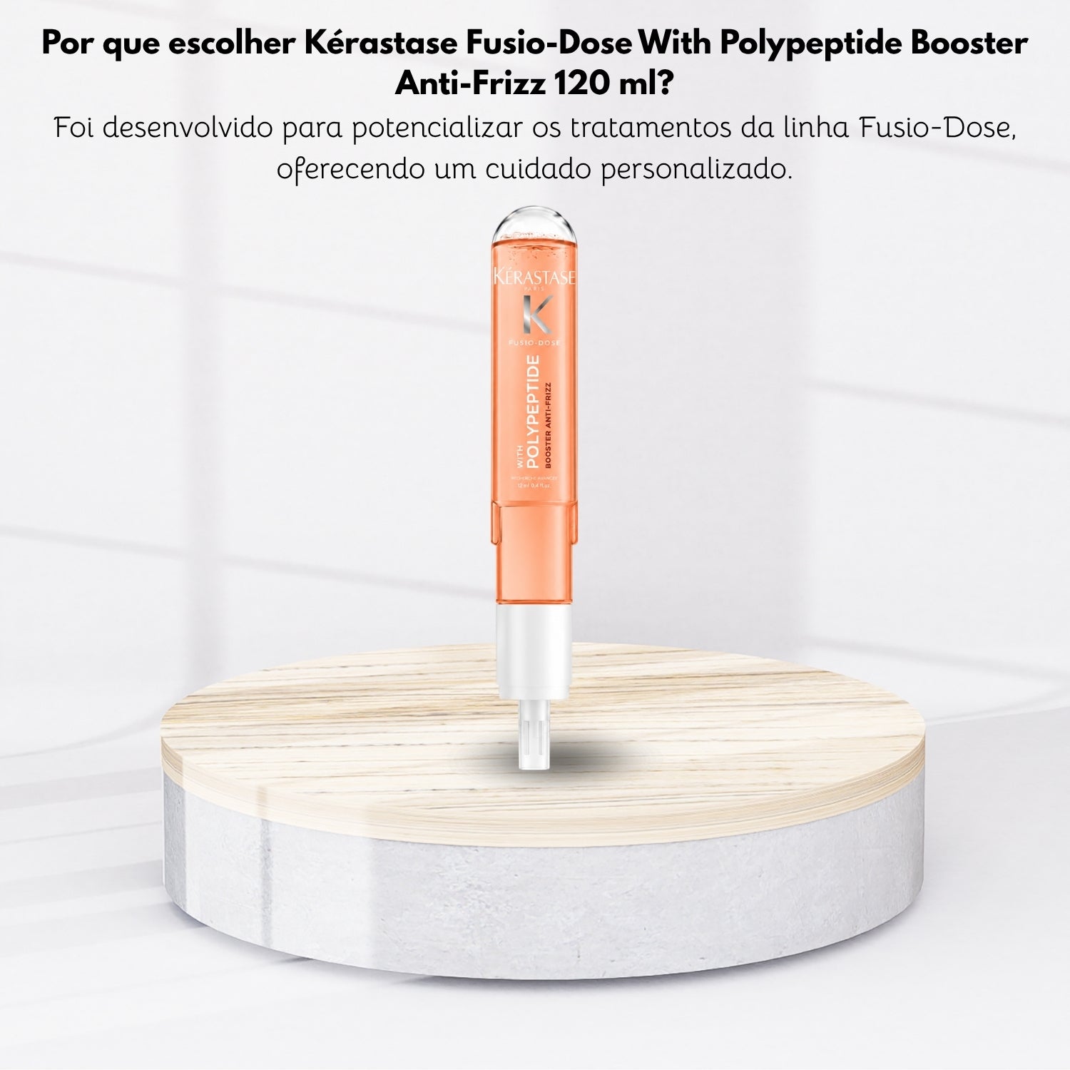 Booster Anti-Frizz 120ml | Tratamento Capilar Eficaz – Doce Beleza