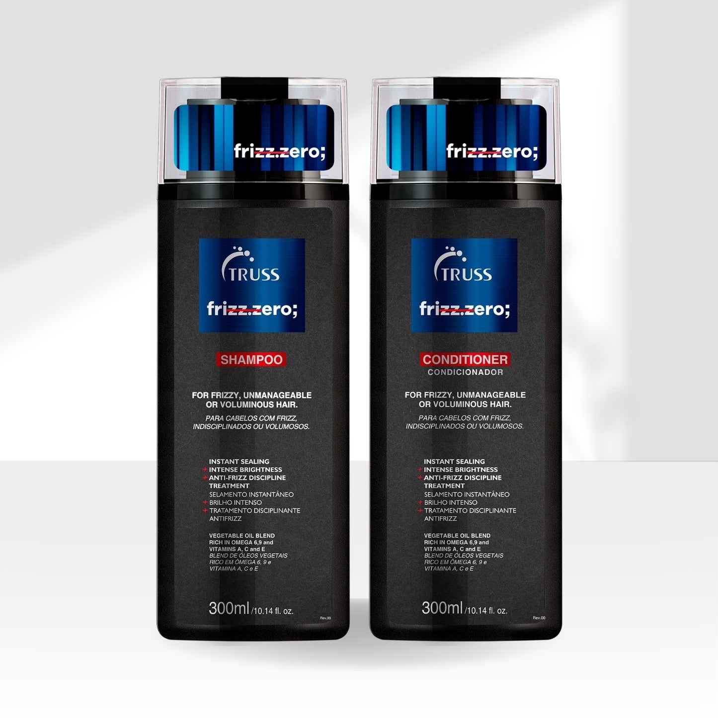 Kit Truss Frizz Zero Shampoo 300 ml + Condicionador 300 ml