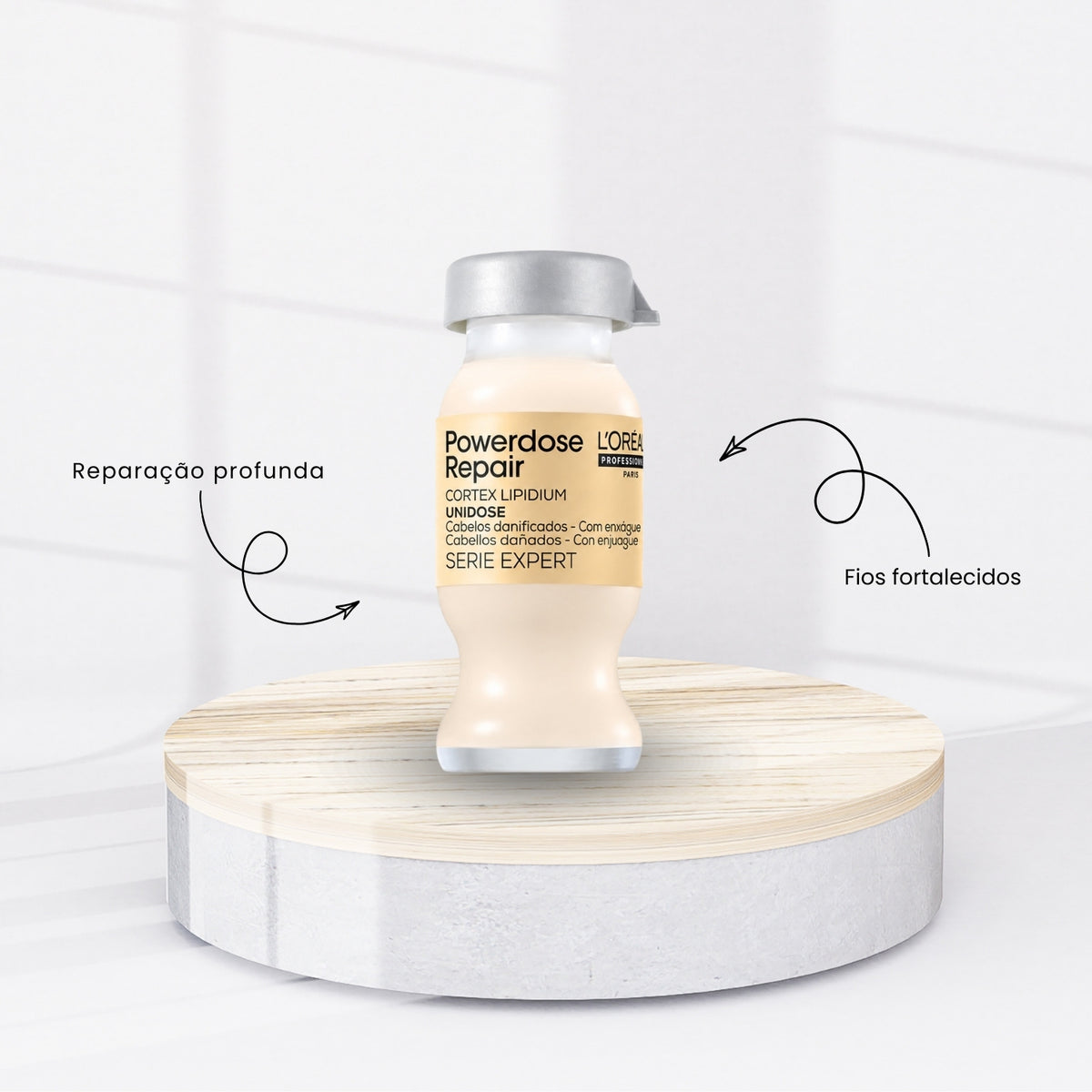 Kit Loreal Absolut Repair Lipidium Ampola (6 x 10 ml)