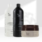 Kit Zap Me Leva+ Shampoo e Máscara (2 x 1 Litro) e Ztox 400 g