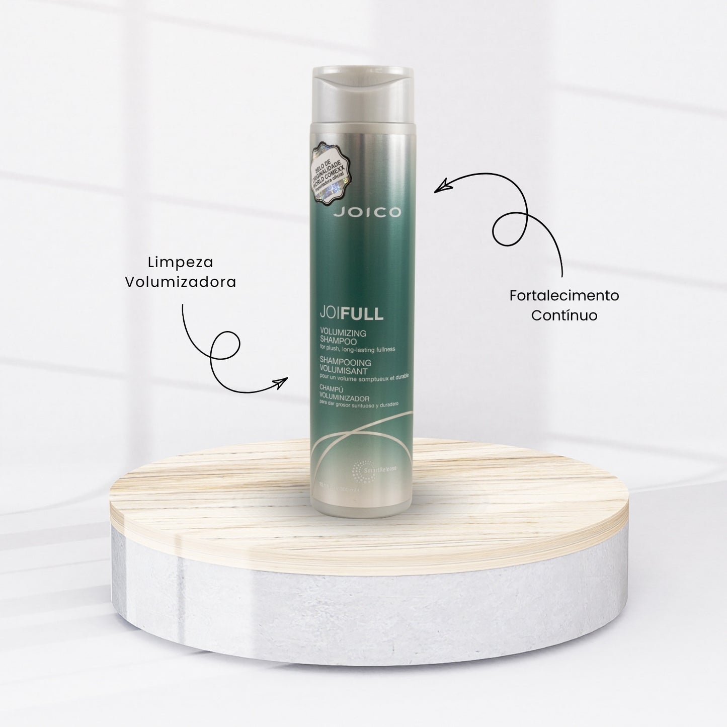 Kit Joico Joifull Volumizing Smart Release Shampoo 300 ml + Condicionador 250 ml
