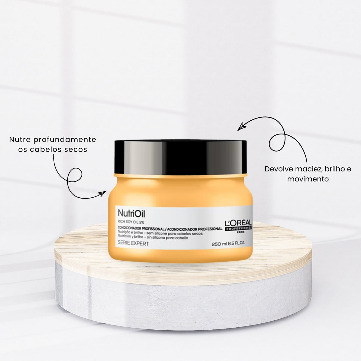 Kit Loreal NutriOil Trio Pequeno