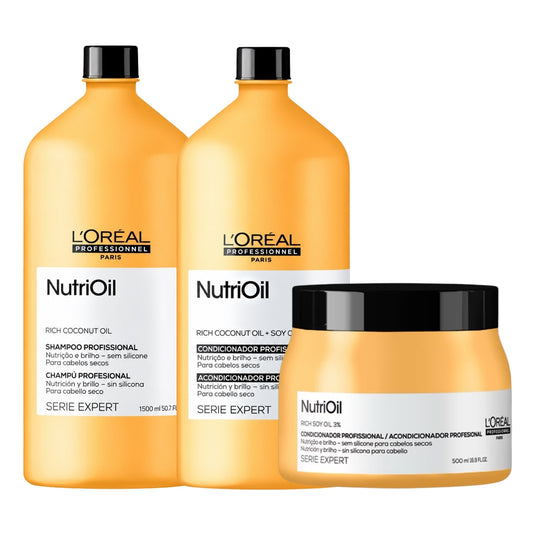 Kit Loreal NutriOil Trio Profissional