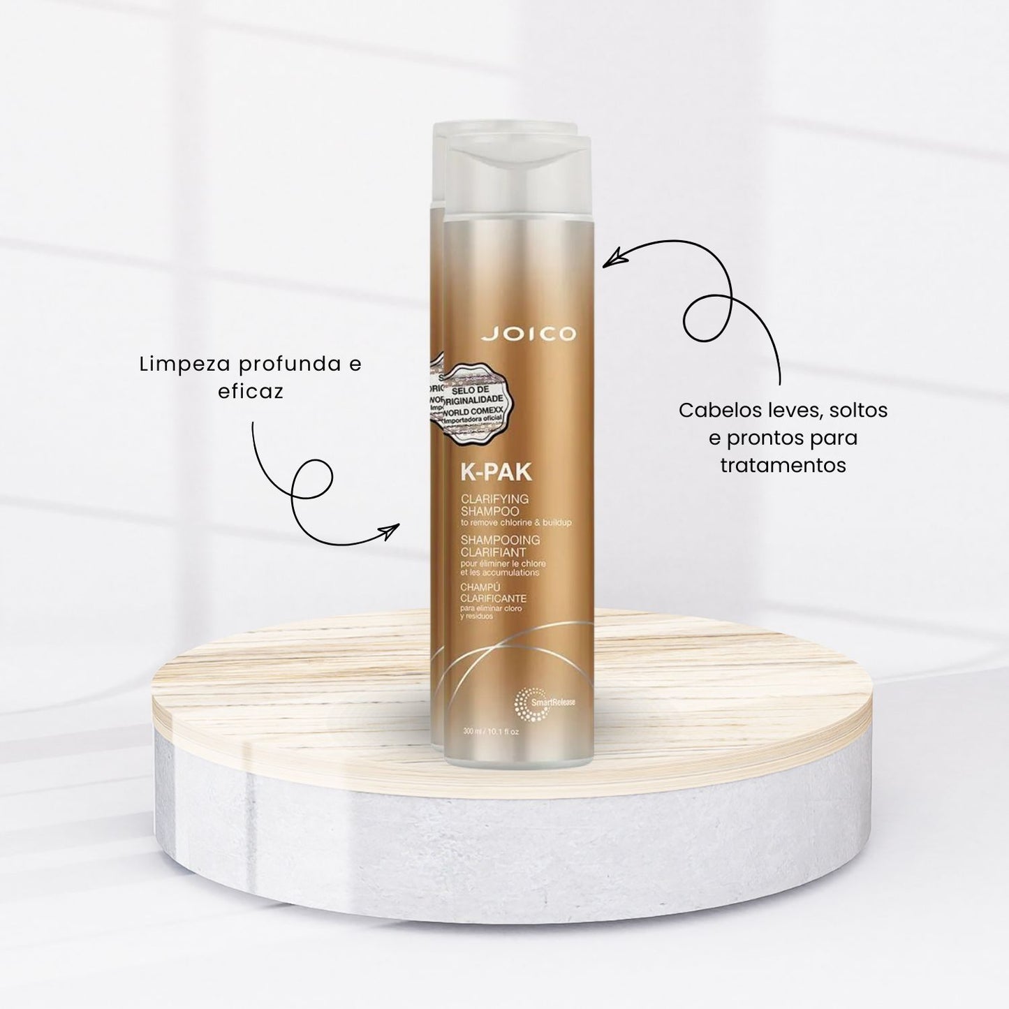 Shampoo Antirresíduo Joico K-PAK Clarifying 300 ml
