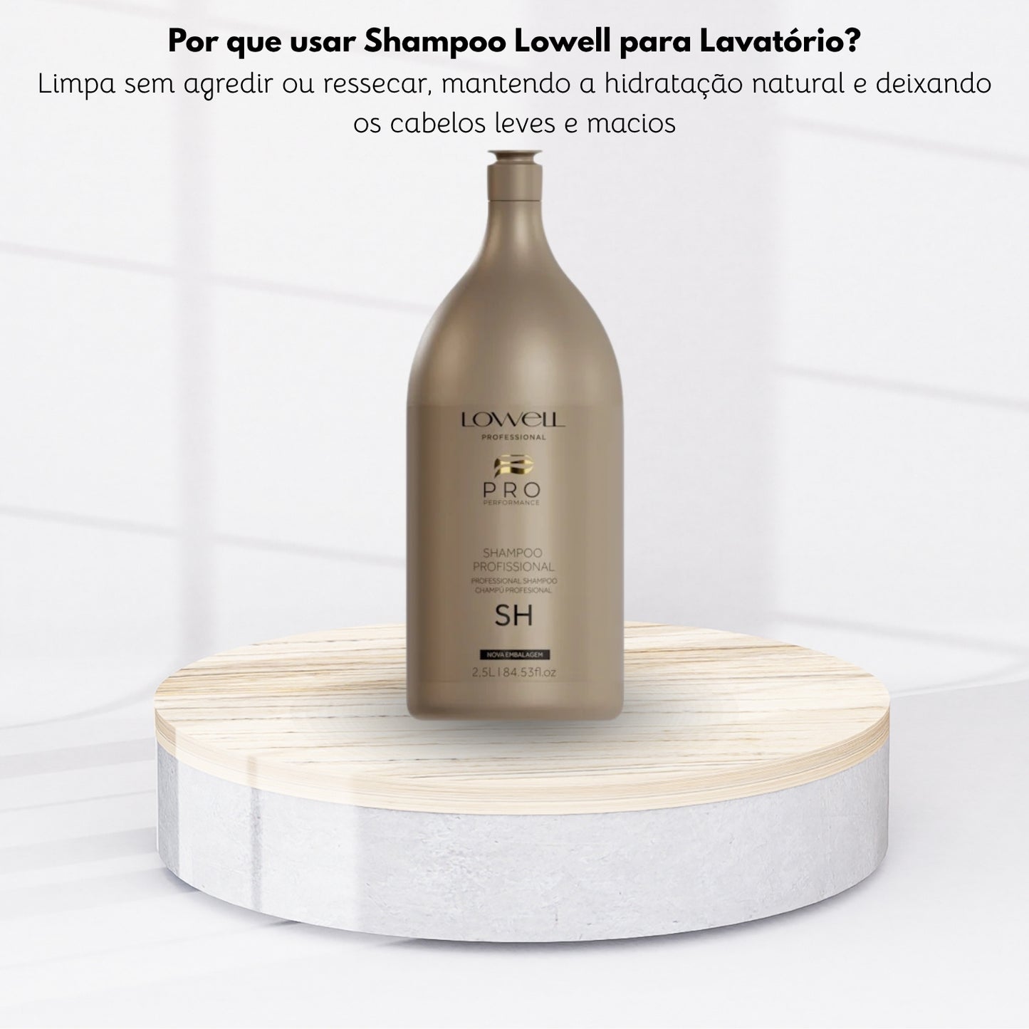Shampoo Lowell para Lavatório 2500 ml