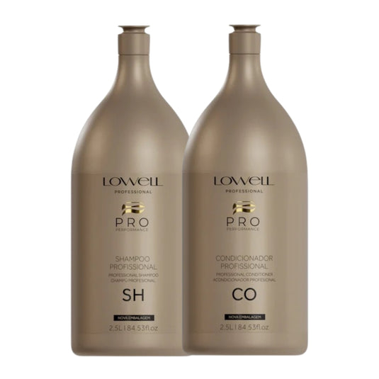 Kit Lowell Lavatório Shampoo 2,5L + Condicionador 2,5L