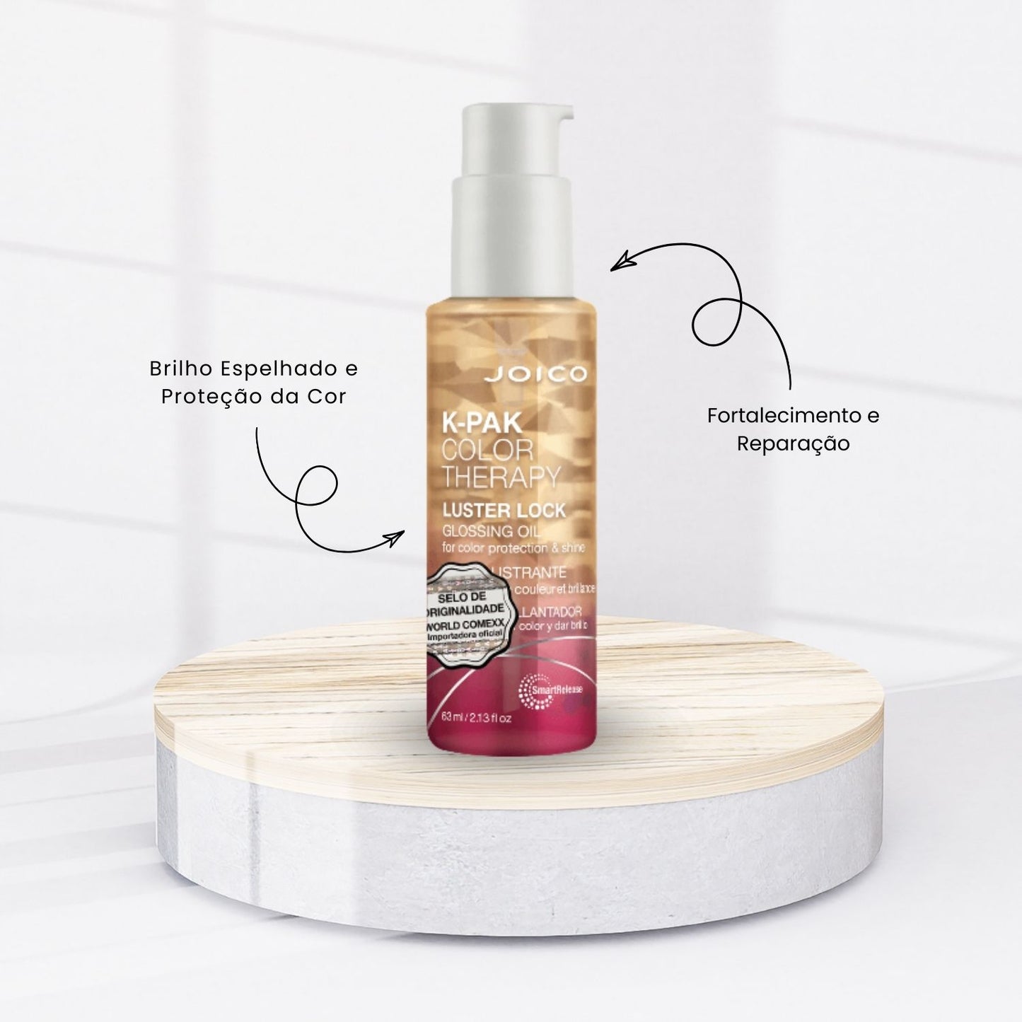 Oleo Capilar Joico K-PAK Color Therapy Luster Lock Smart Release 63 ml