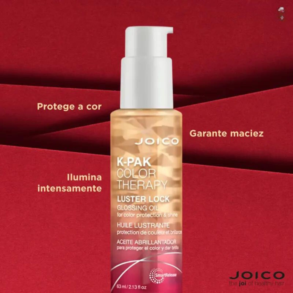 Oleo Capilar Joico K-PAK Color Therapy Luster Lock Smart Release 63 ml