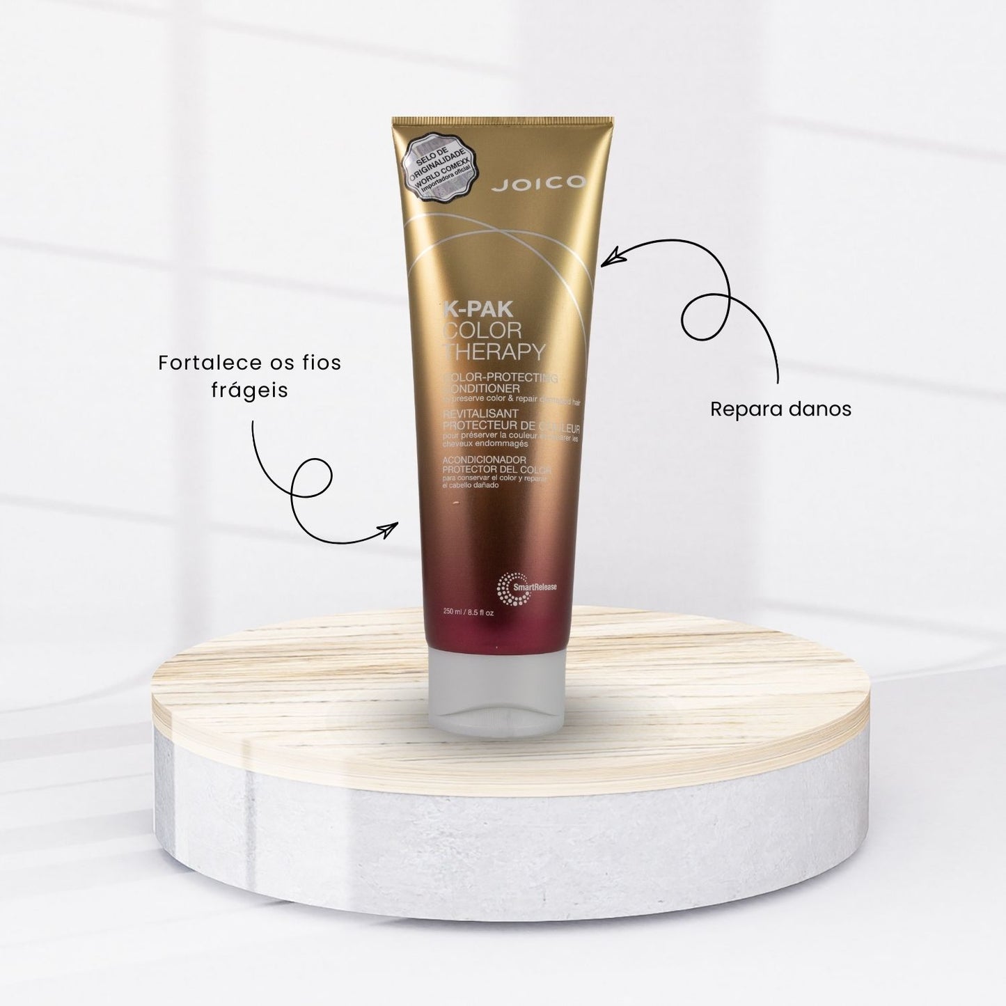 Kit Joico K-PAK Color Therapy Shampoo + Condicionador + Oleo Leave-in