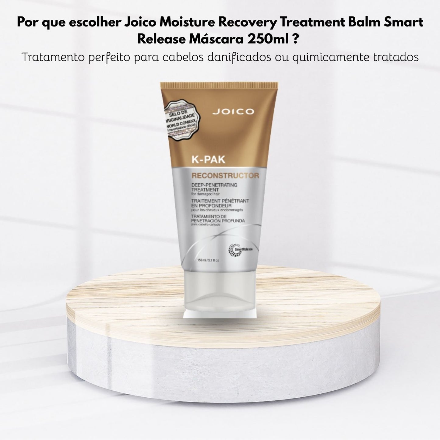 Máscara Joico K-PAK Deep Penetrating Reconstructor 150 ml