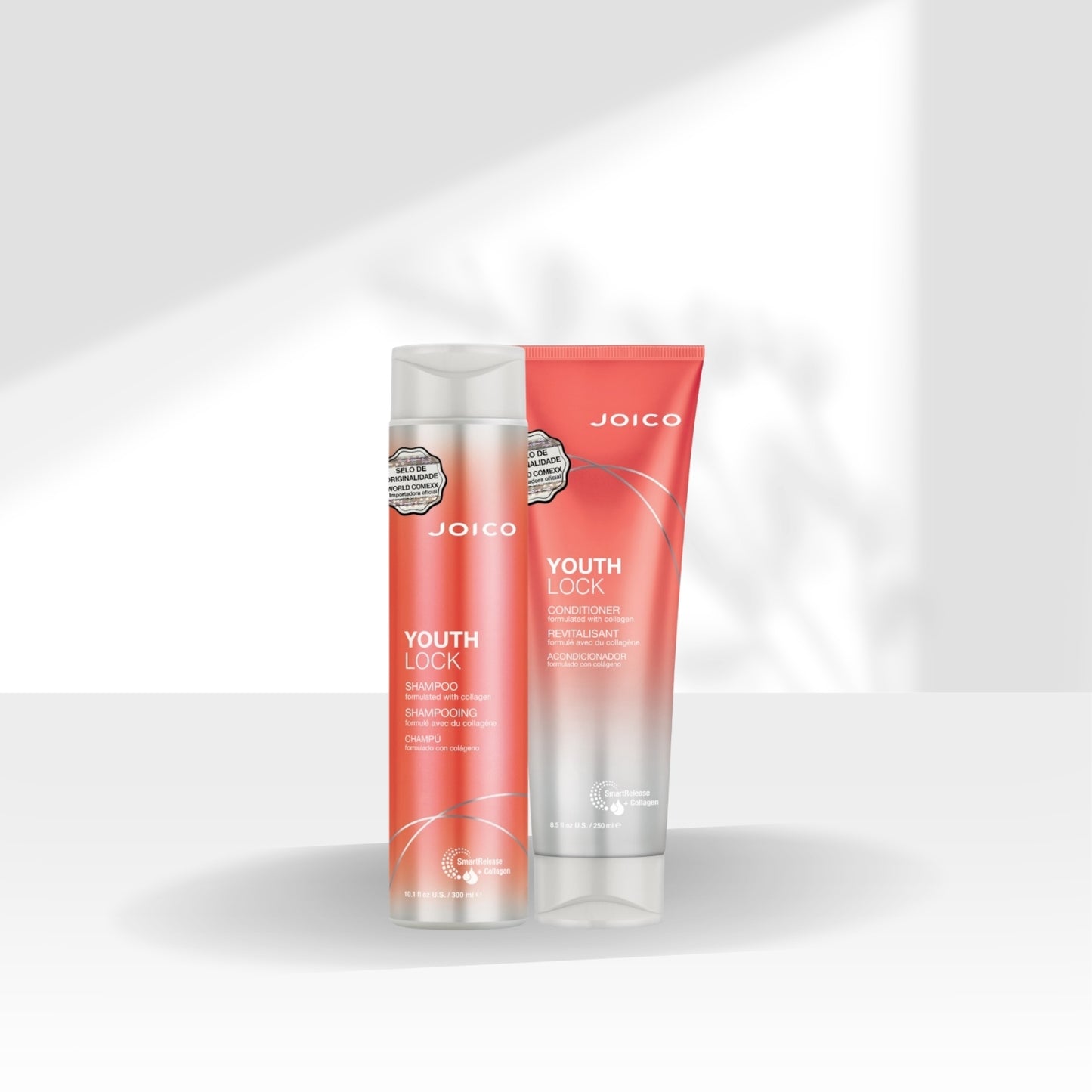 Kit Joico Youth Lock Shampoo 300 ml + Condicionador 250 ml