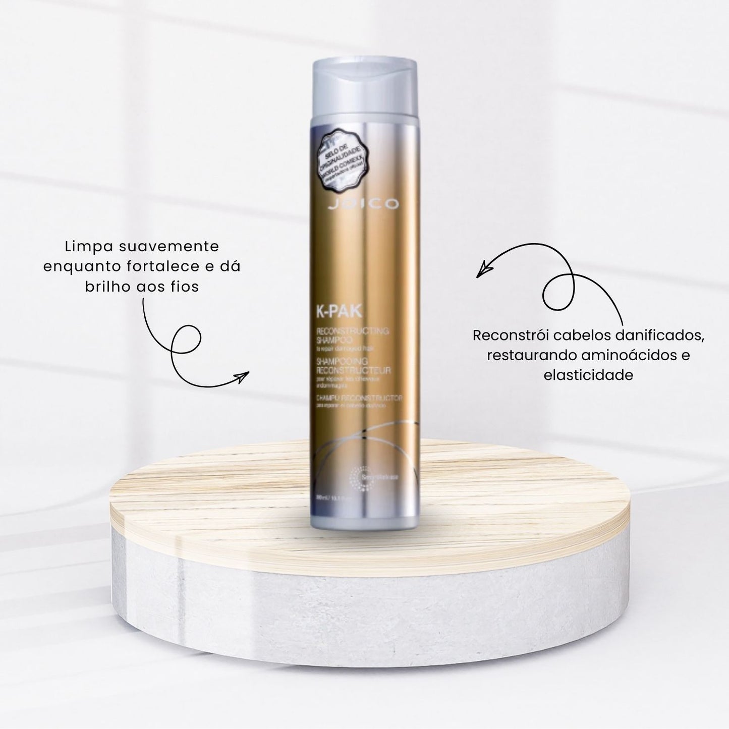 Kit Joico K-PAK Tratamento Trio