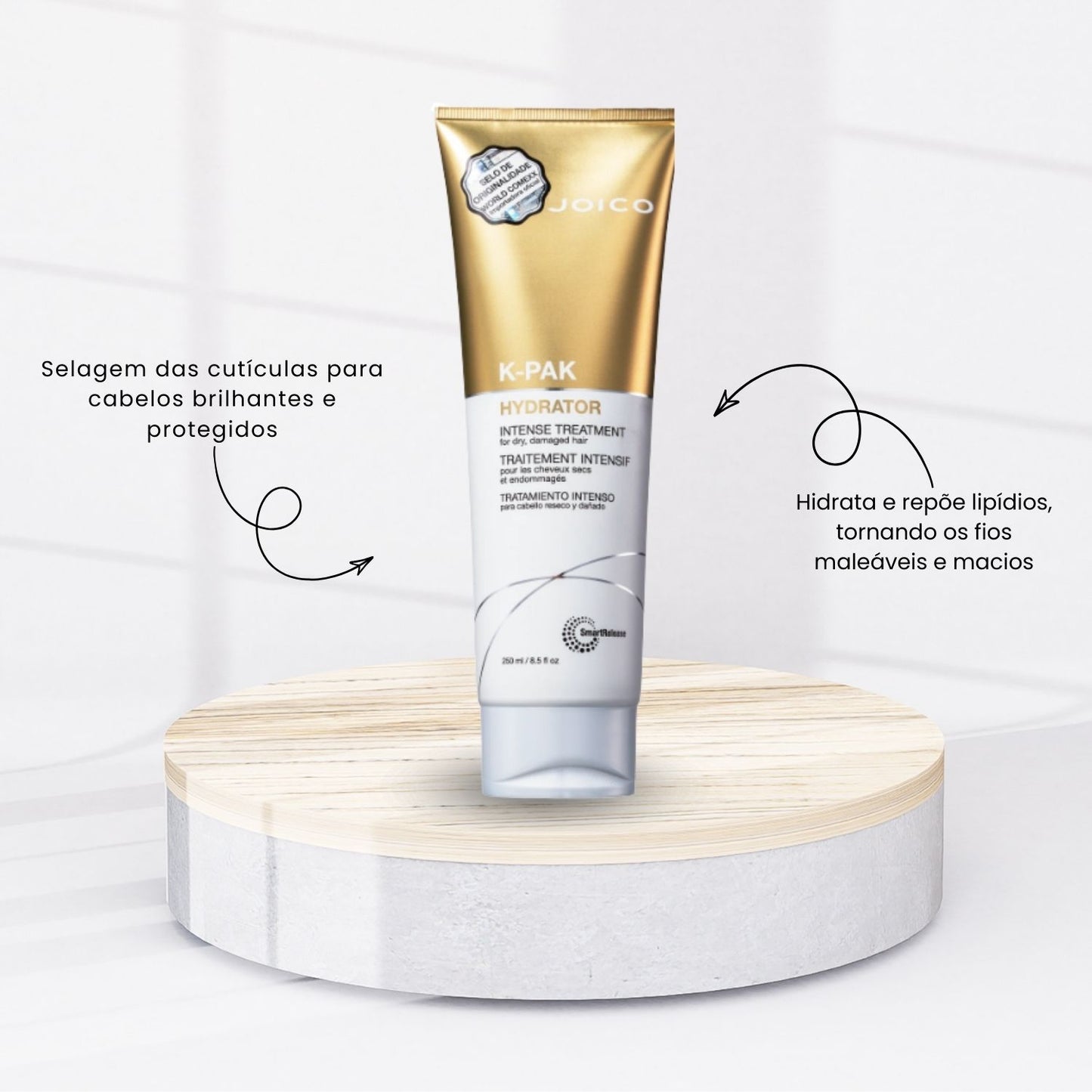 Kit Joico K-PAK Tratamento Trio