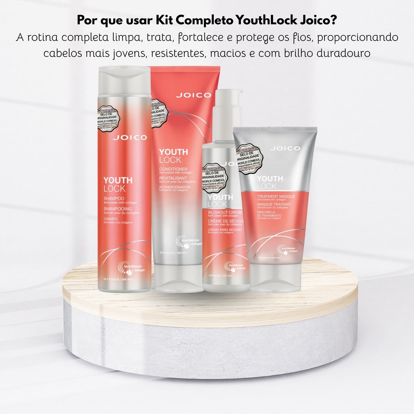 Kit Joico Youth Lock Completo