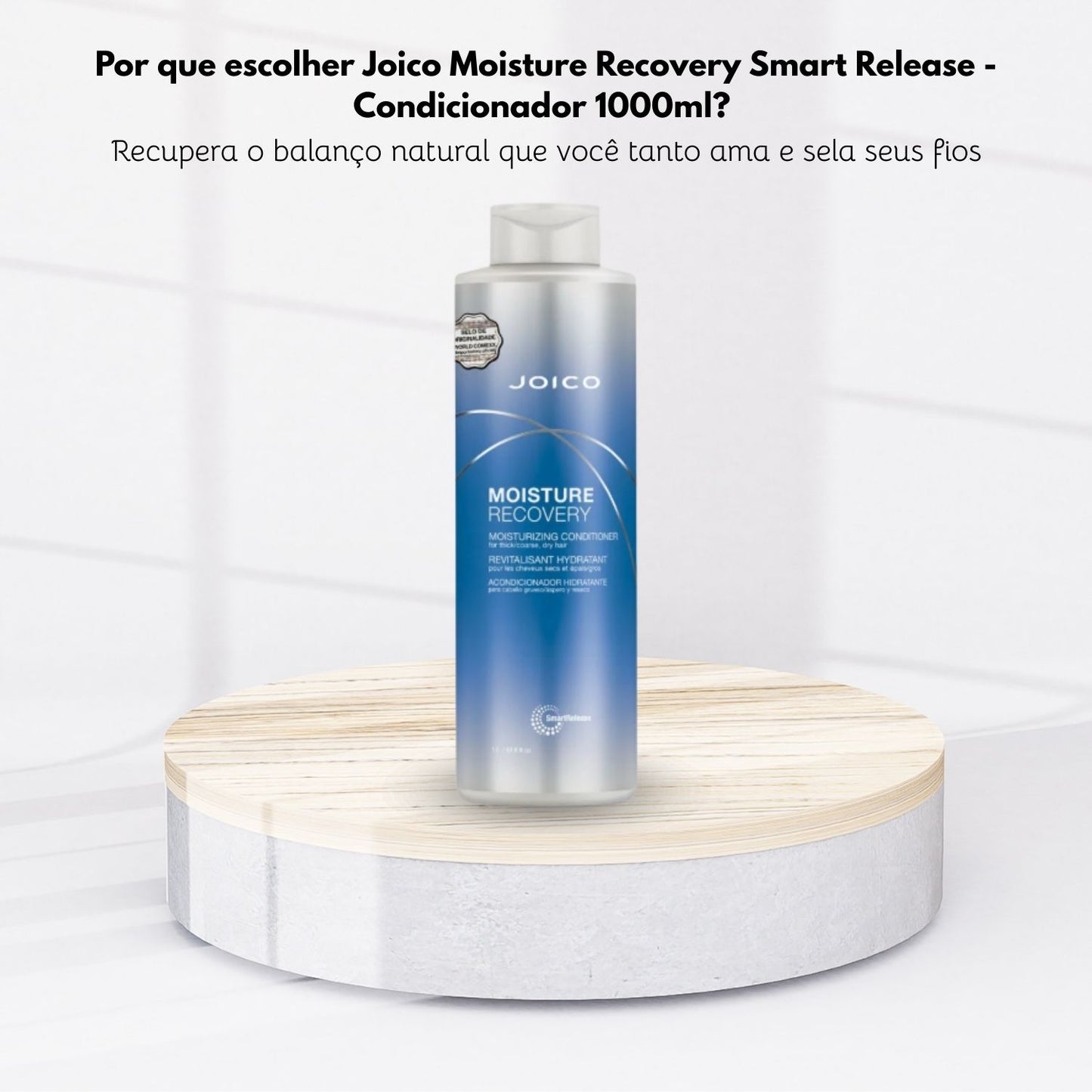 Condicionador Joico Moisture Recovery Smart Release 1 Litro