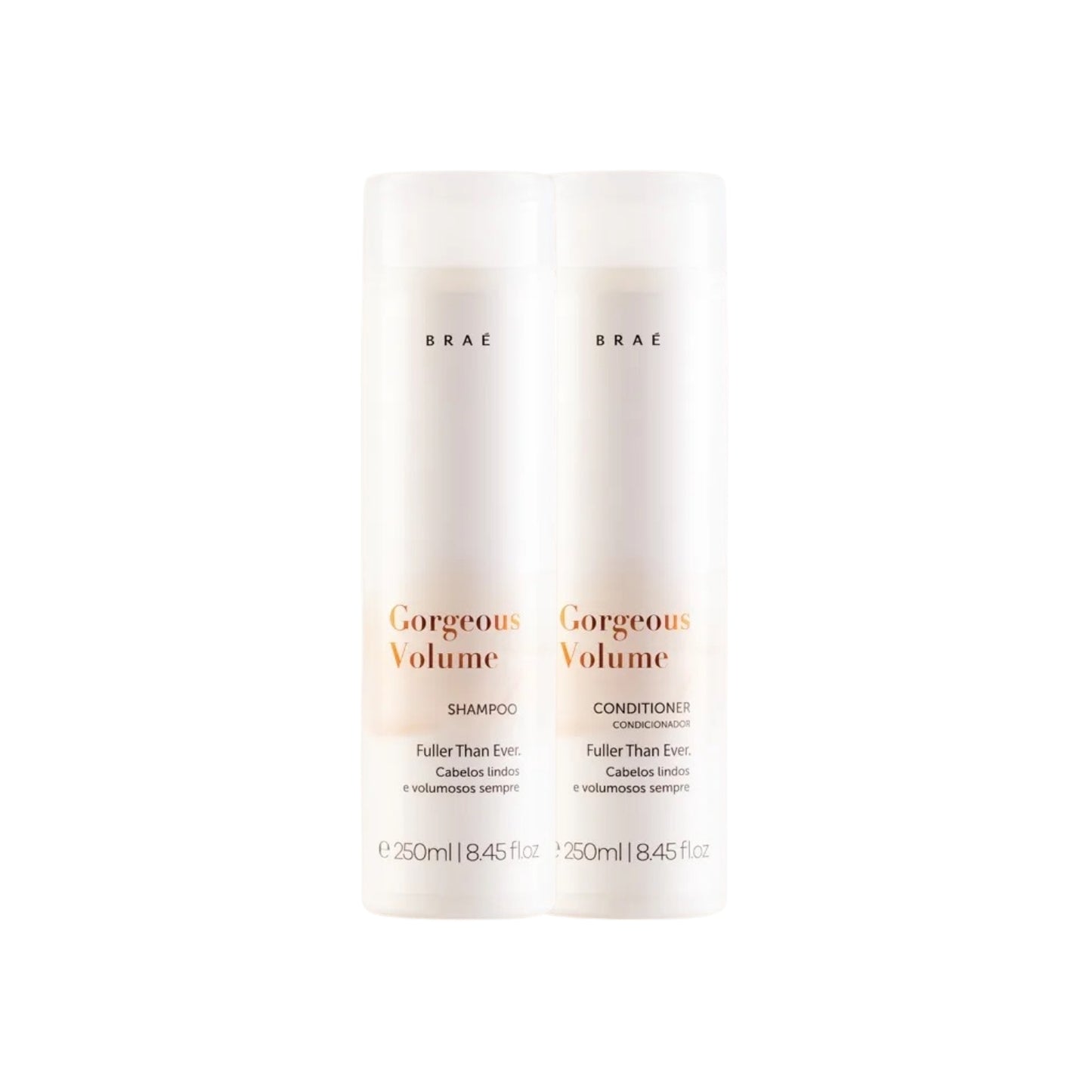 Kit Braé Gorgeous Volume Shampoo + Condicionador 250 ml