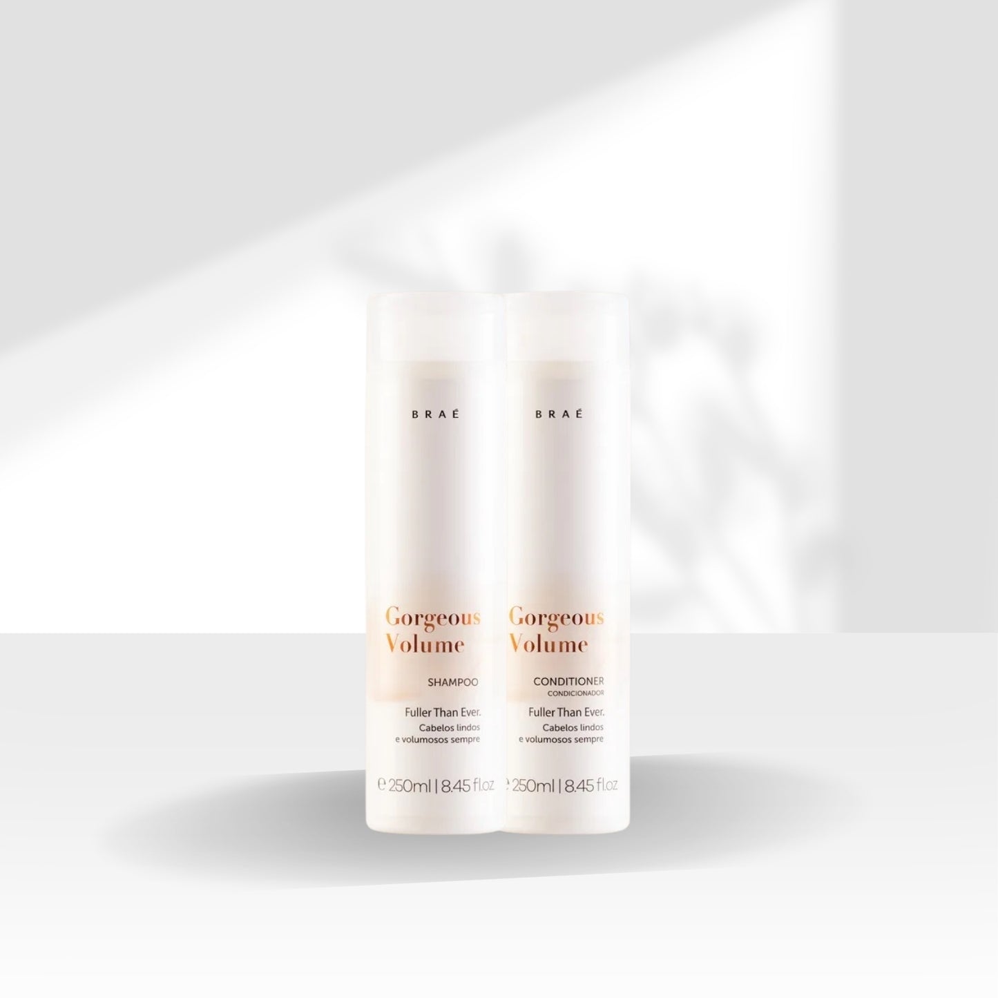 Kit Braé Gorgeous Volume Shampoo + Condicionador 250 ml