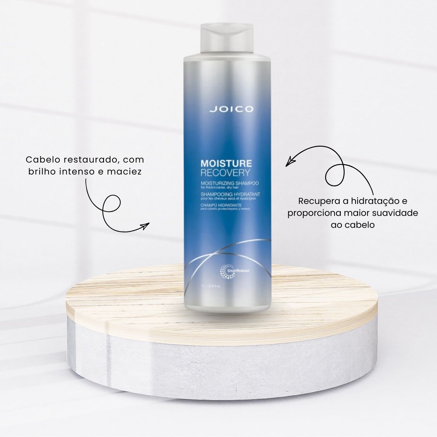 Shampoo Joico Moisture Recovery Shampoo Hidratante 1 Litro