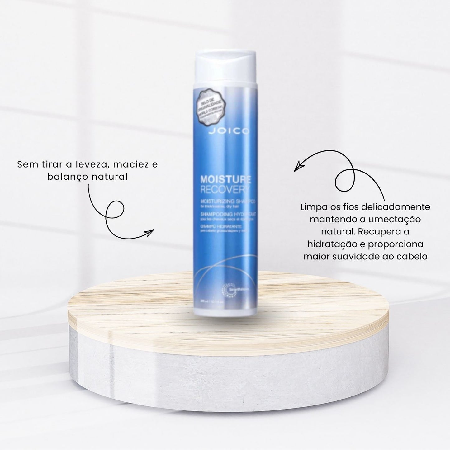 Kit Joico Moisture Recovery Tratamento Smart Release Shampoo + Condicionador + Máscara
