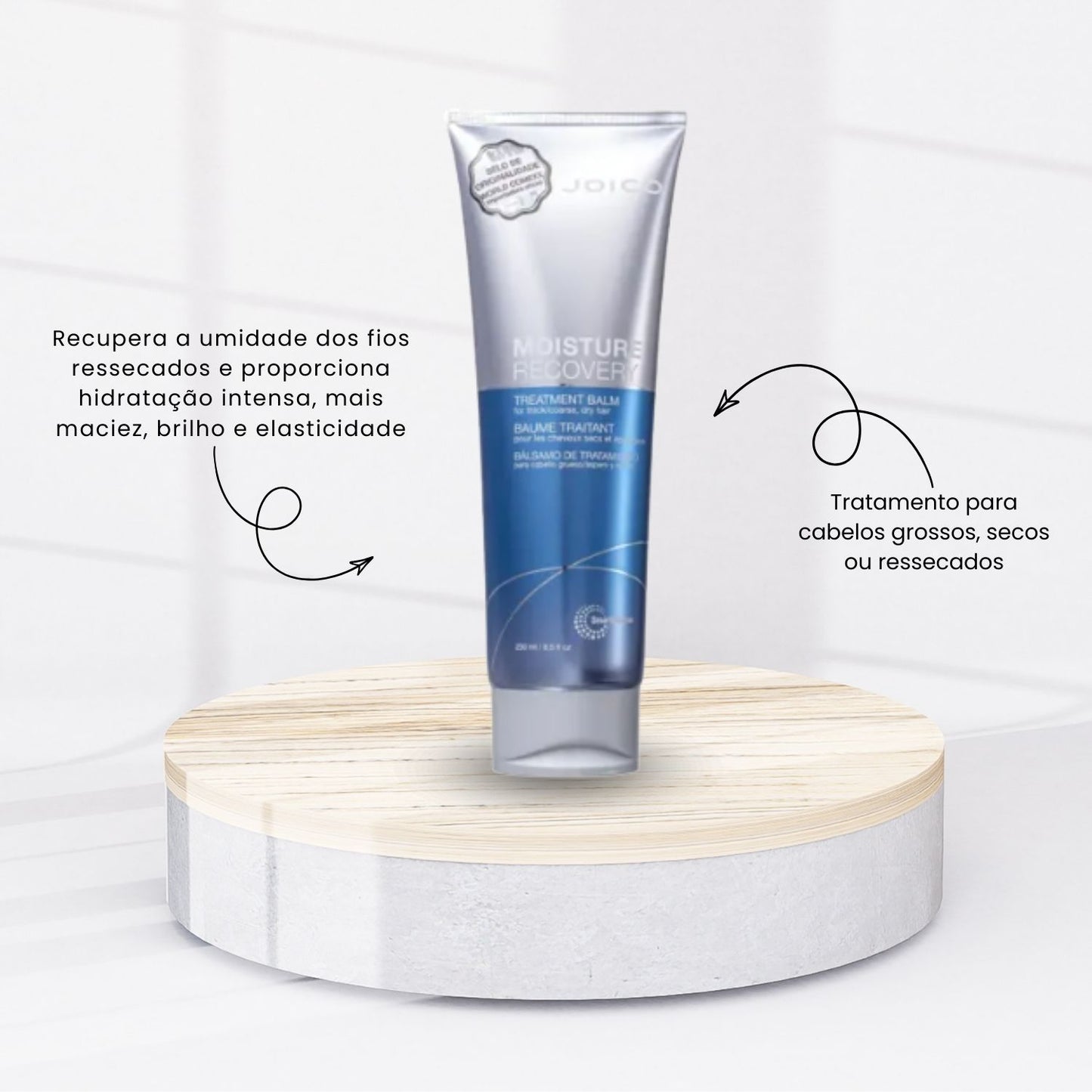 Kit Joico Moisture Recovery Tratamento Smart Release Shampoo + Condicionador + Máscara
