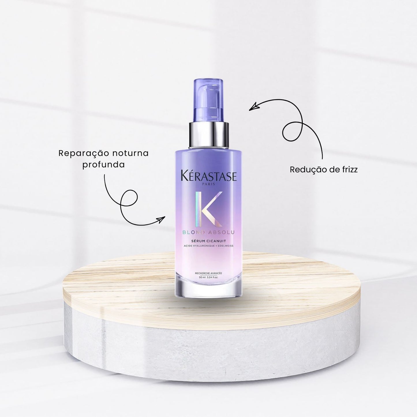 Sérum Kérastase Blond Absolu Cicanuit Oleo Reparador de Pontas 90 ml