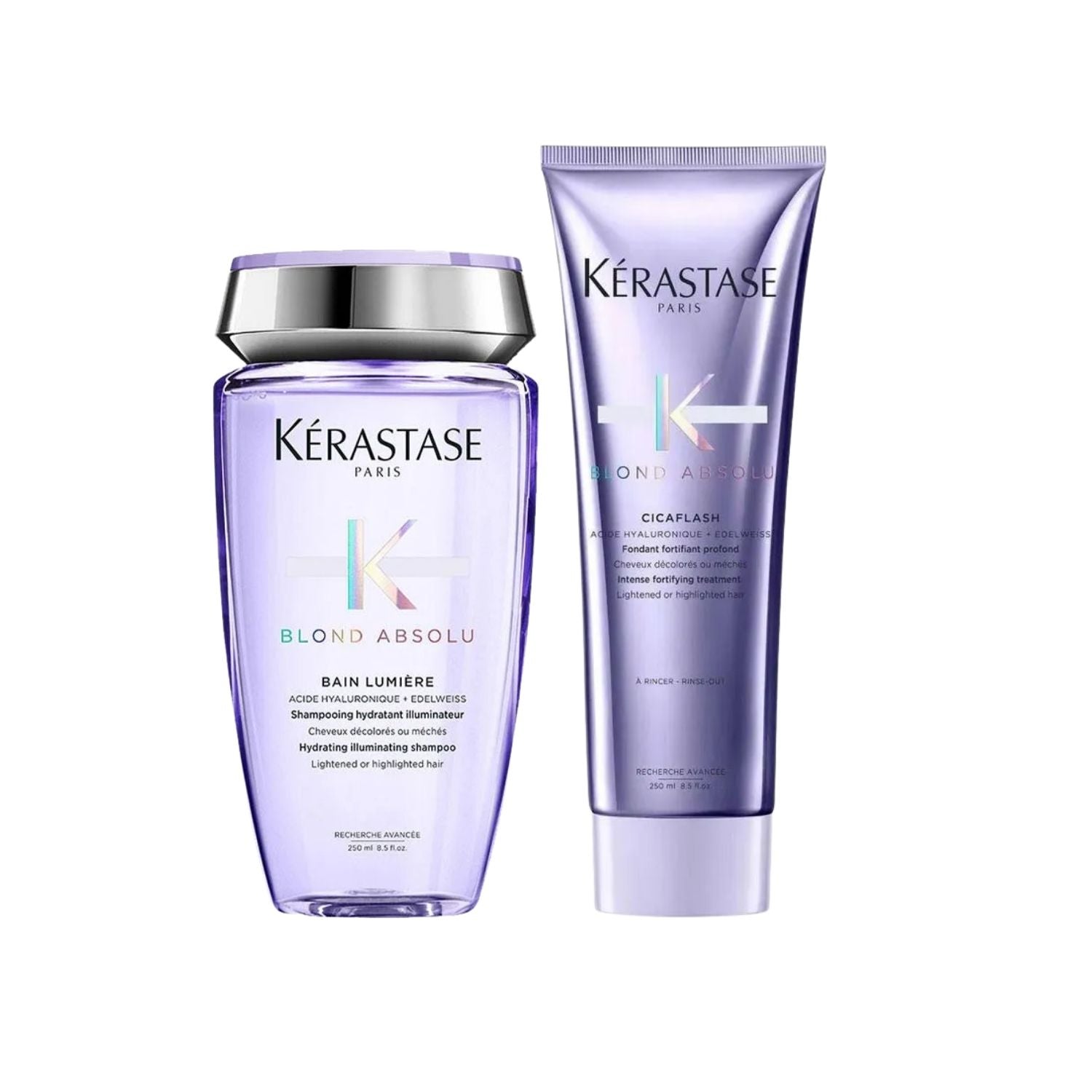 4本セット！Kérastase Blond Absolu トリートメント Kit Kérastase Blond Absolu Lumiére Duo (Shampoo + Condicionador